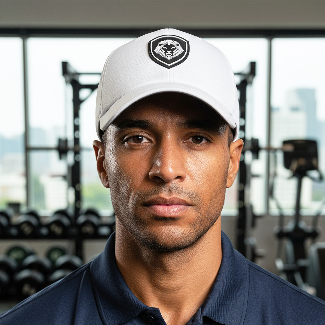 VT Shield Future Looks Bright White Velcro Performance Perforated Hat