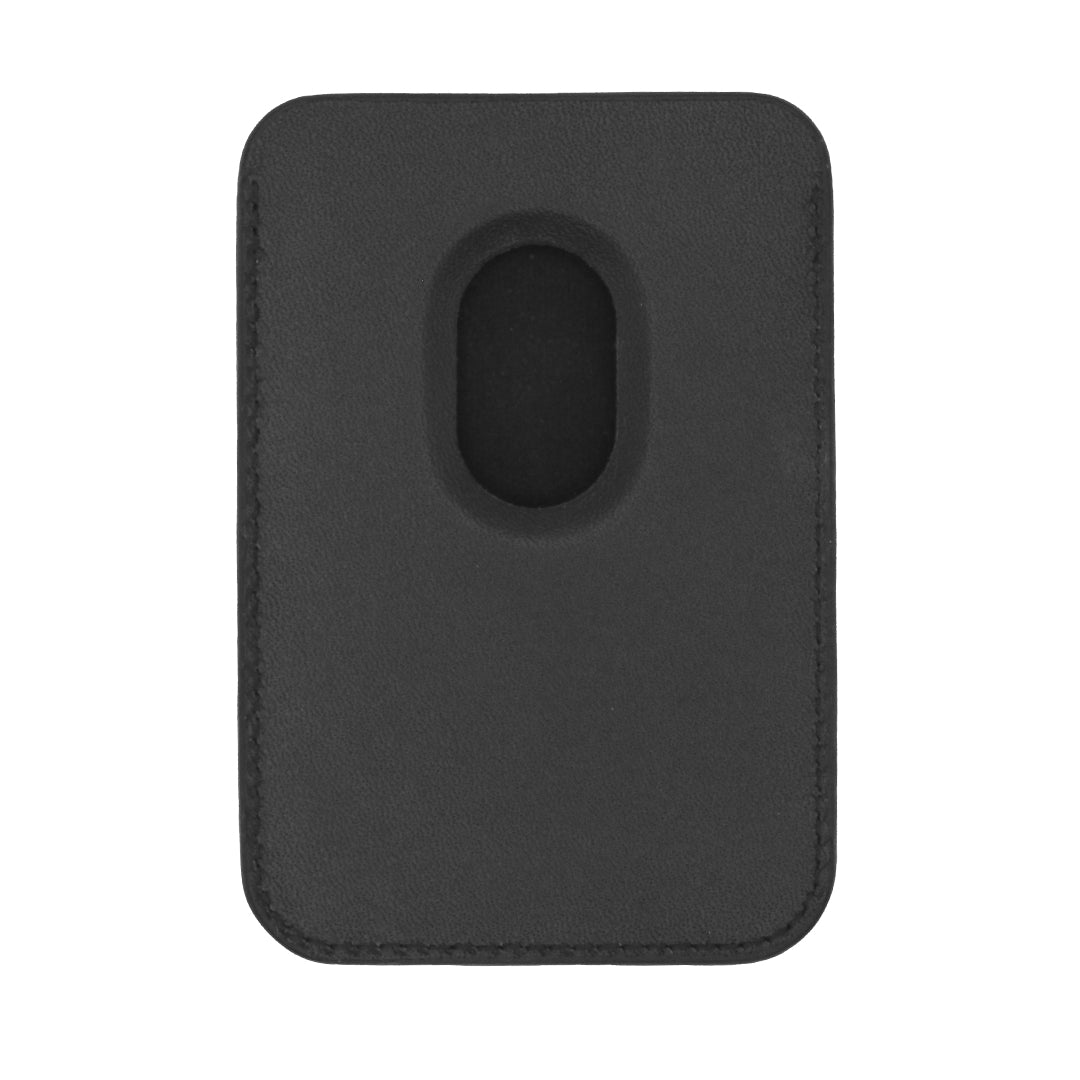 Future Looks Bright Black and Gold Leather RFID Credit Card Holder