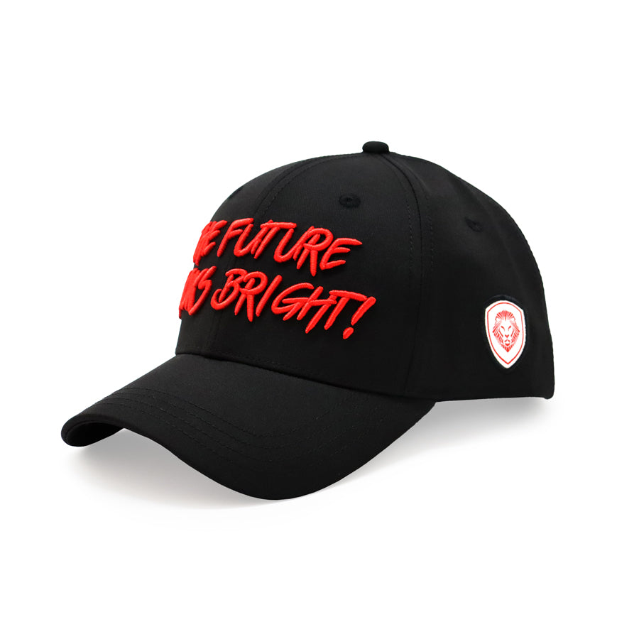 Future Looks Bright Black & Red Snapback Hat