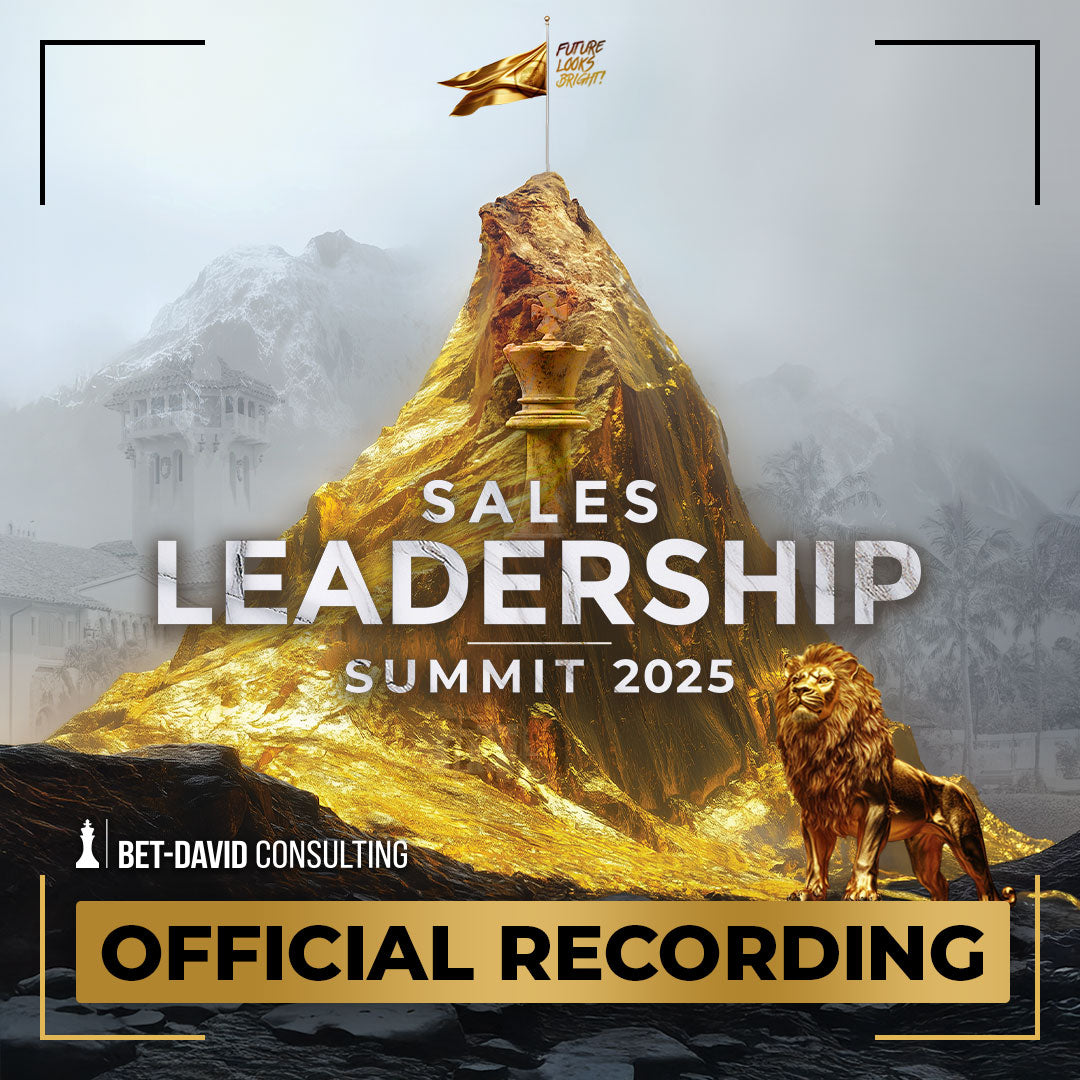 Sales Leadership Summit 2025 Recording + 180-Page Official Workbook