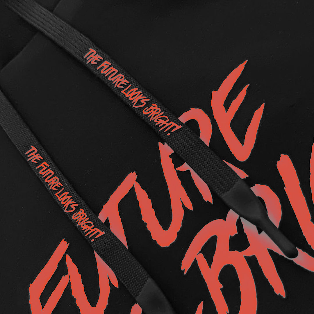 Men's Future Looks Bright Red Lion Shield Premium Pullover Hoodie