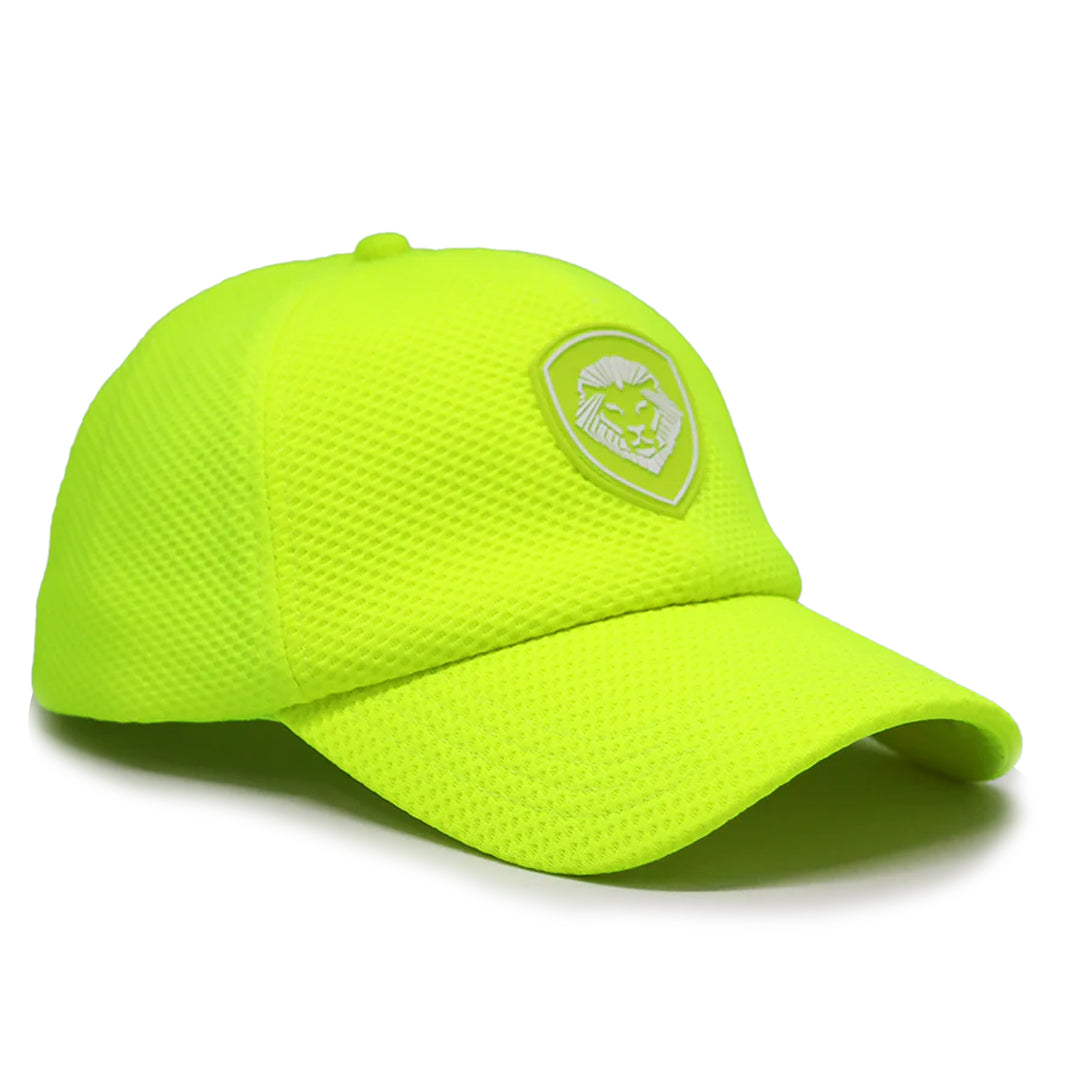 VT Shield Future Looks Bright Neon Yellow Velcro Performance Hat