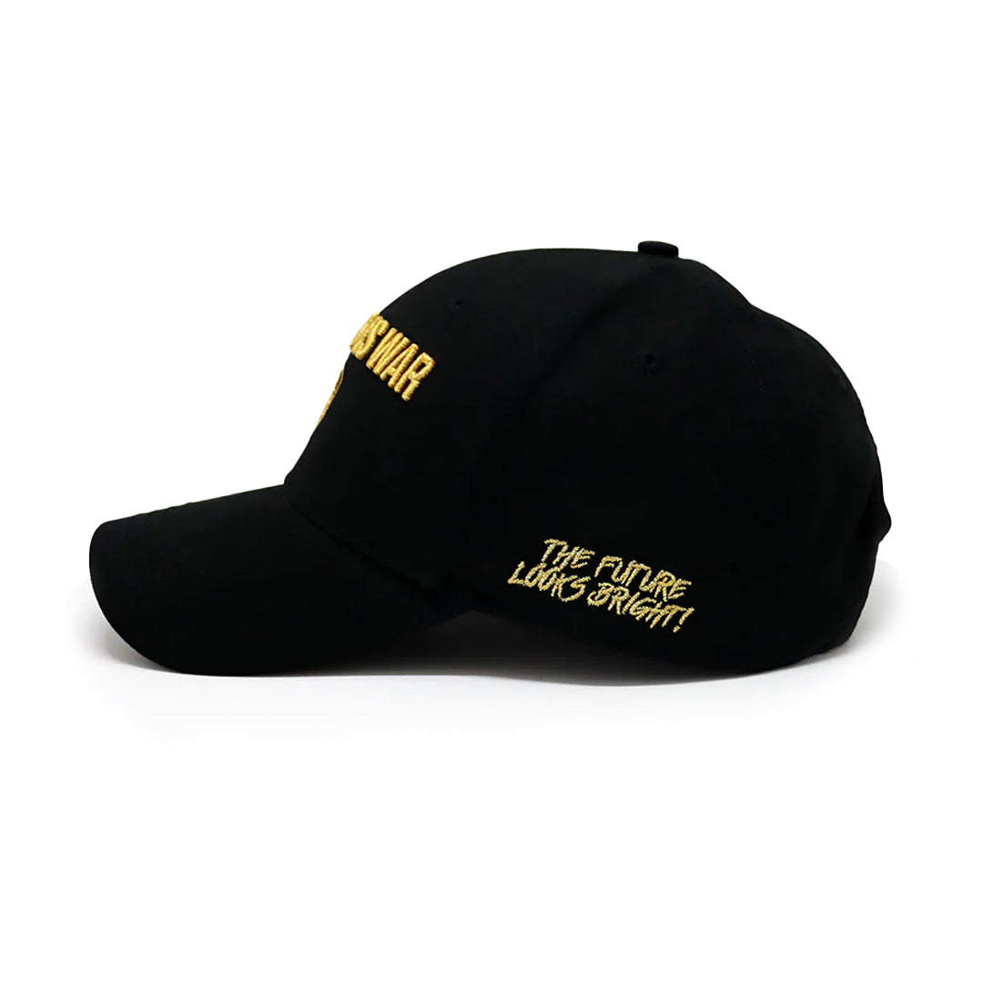 Business is War Gold and Black Snapback Hat