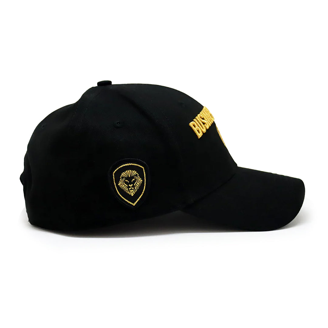 Business is War Gold and Black Snapback Hat