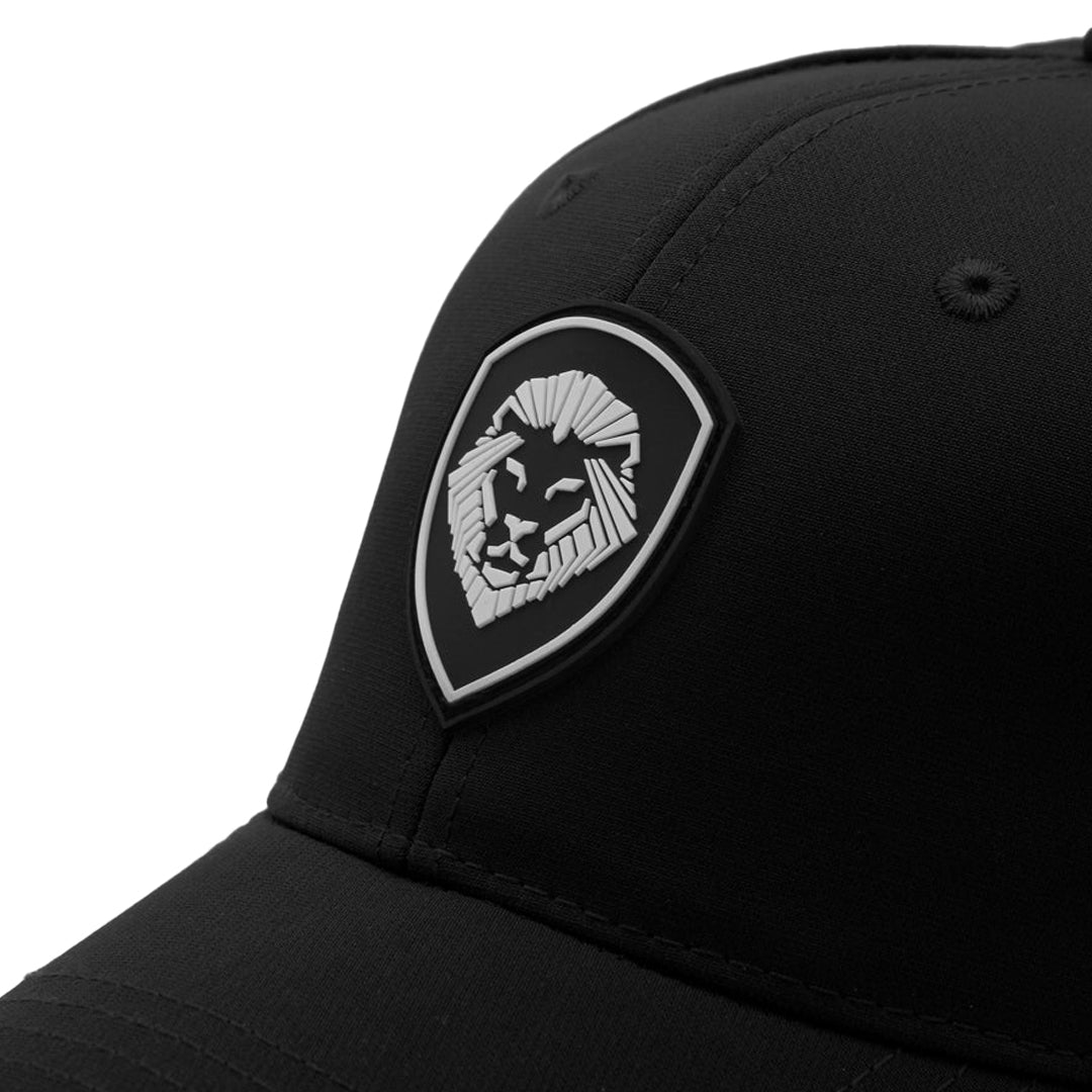 VT Shield Logo Future Looks Bright Black & White Flex Fit Hat