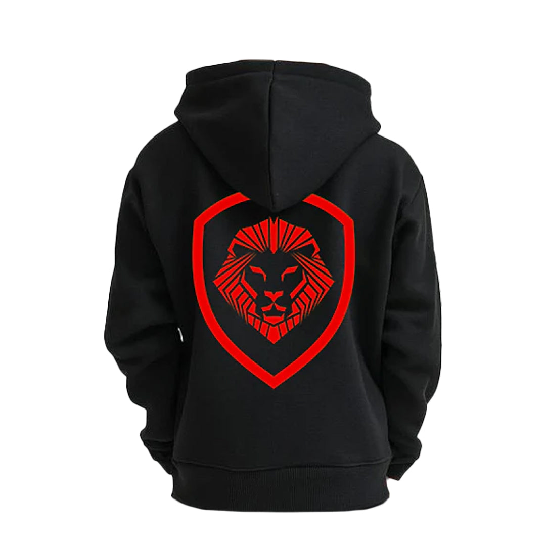 Kid's Future Looks Bright Red Lion Premium Pullover Hoodie