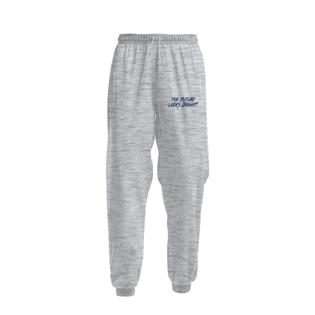 Future Looks Bright Heather Grey Performance Jogger Sweat Pants