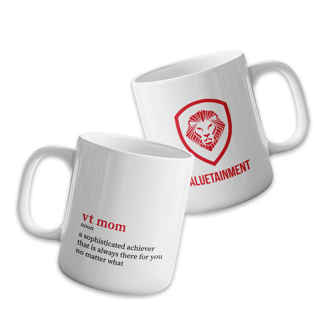 Future Looks Bright VT Mom Valuetainment Mug