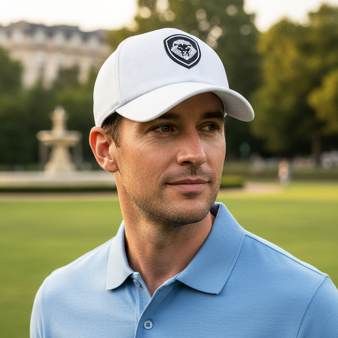 VT Shield Future Looks Bright White Velcro Performance Perforated Hat