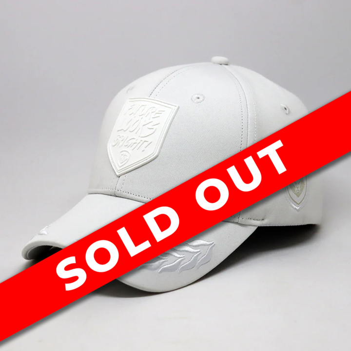 **Limited Edition** 1 of 150 Future Looks Bright White Out Snapback Hat