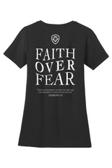 Women's Faith Over Fear Short Sleeves T-Shirt