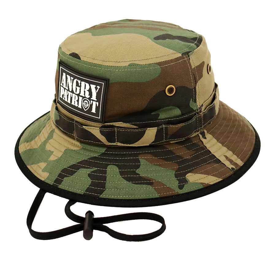 Angry Patriot Camo Bucket Hat