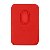 Future Looks Bright Red and Gold Leather RFID Credit Card Holder