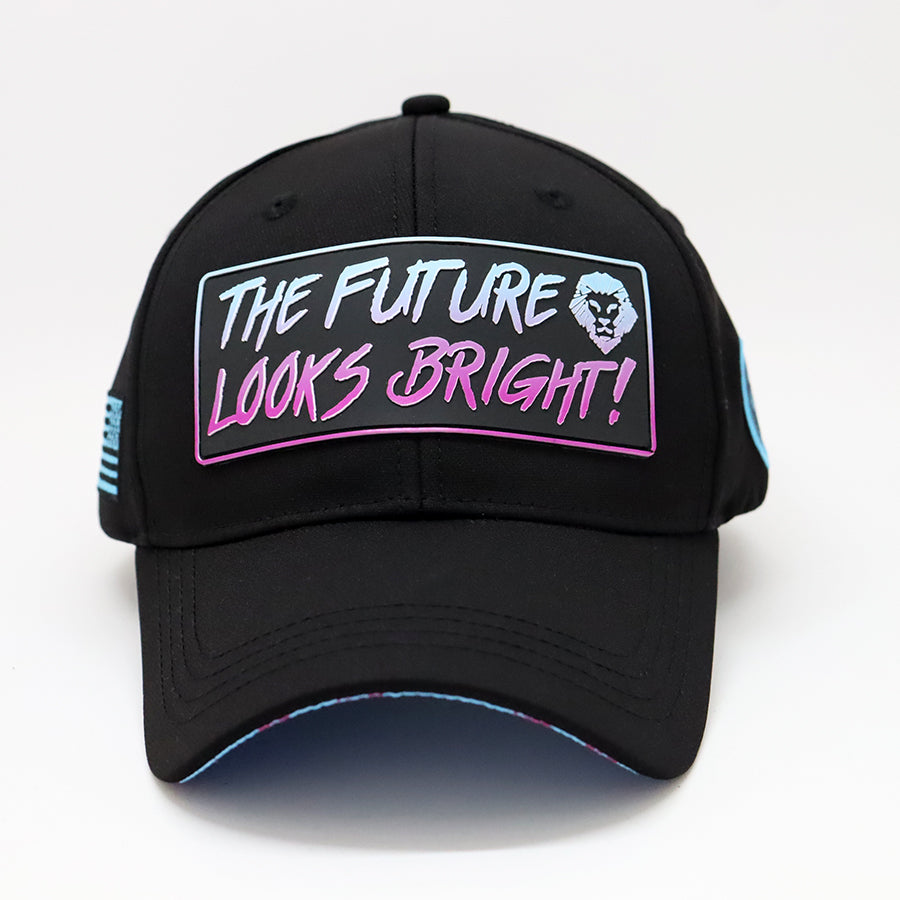 Future Looks Bright Miami Gradient Logo Snapback Hat