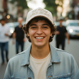 Future Looks Bright Beige Snapback hat