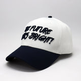Future Looks Bright Dual Tone Navy and White Snapback Hat