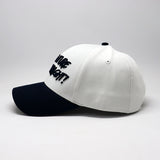 Future Looks Bright Dual Tone Navy and White Snapback Hat