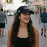 Future Looks Bright Miami Gradient Logo Snapback Hat