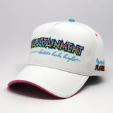 Future Looks Bright Valuetainment Orlando White and Teal Snapback Hat