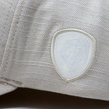 Future Looks Bright Ivory Cream Canvas Snapback Hat