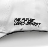 Kids VT Shield Logo Future Looks Bright White Snapback Hat