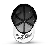 Kids VT Shield Logo Future Looks Bright White Snapback Hat
