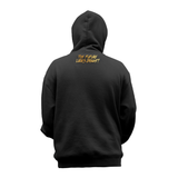 Valuetainment Lion Black & Gold Shield Pullover Performance Hoodie
