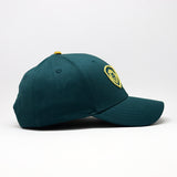 Future Looks Bright Boss Lady Hunter Green and Gold Snapback