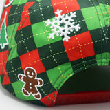 Future Looks Bright Christmas Argyle Lion Shield Snapback Hat