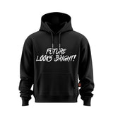 Men's Future Looks Bright White Lion Shield Premium Pullover Hoodie