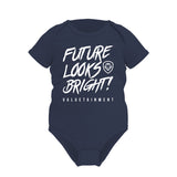 Future Looks Bright! Infant Short Sleeve Baby Onesie