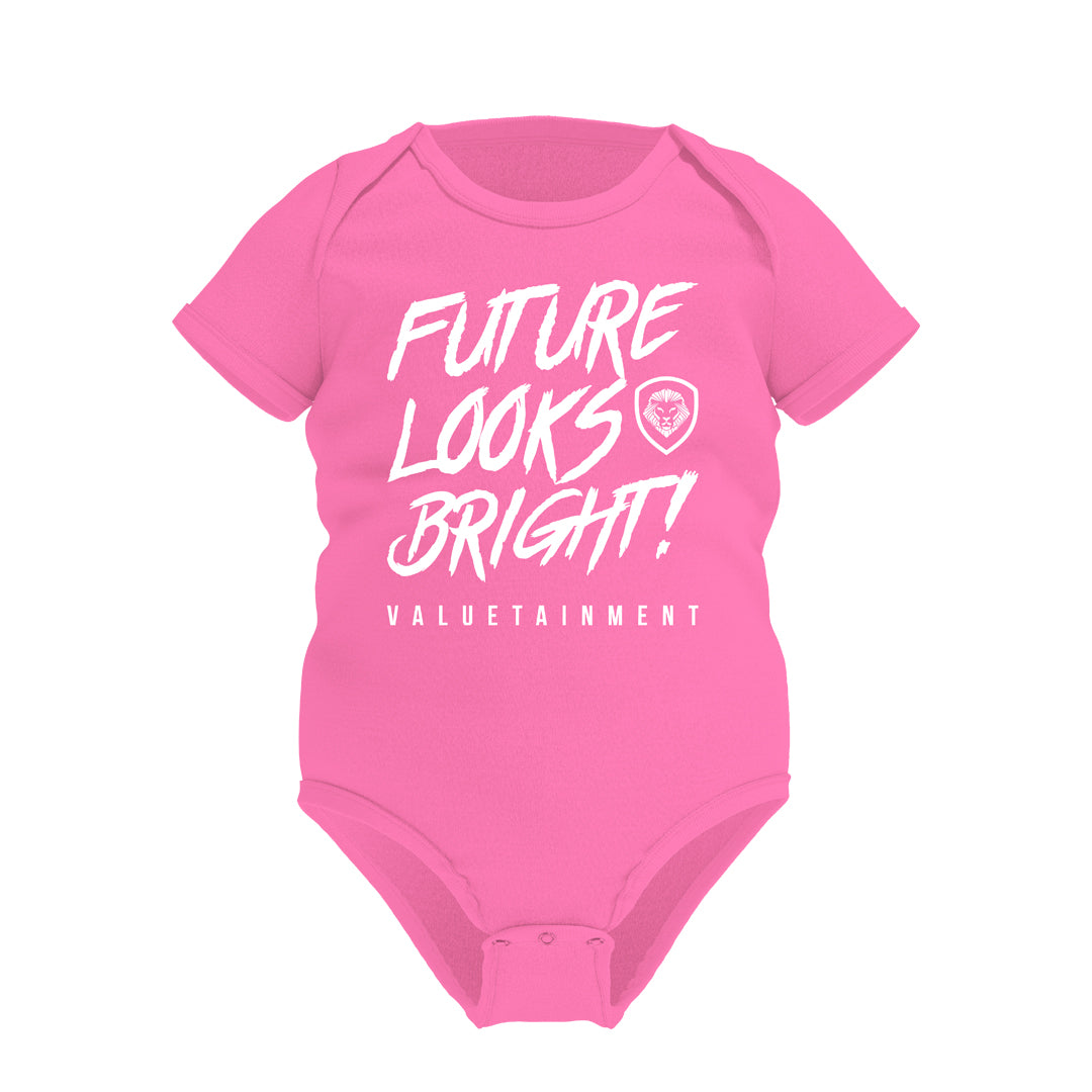 Future Looks Bright! Infant Short Sleeve Baby Onesie