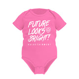 Future Looks Bright! Infant Short Sleeve Baby Onesie