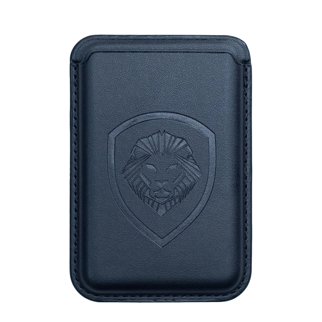 Black Leather RFID Credit Card Holder
