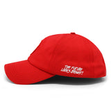 VT Shield Future Looks Bright Red Velcro Performance Perforated Hat