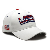 Future Looks Bright USA Valuetainment Rubber Patch White Snapback Hat