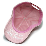 VT Shield Future Looks Bright Powder Pink Velcro Performance Hat