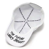 VT Shield Future Looks Bright White Velcro Performance Hat