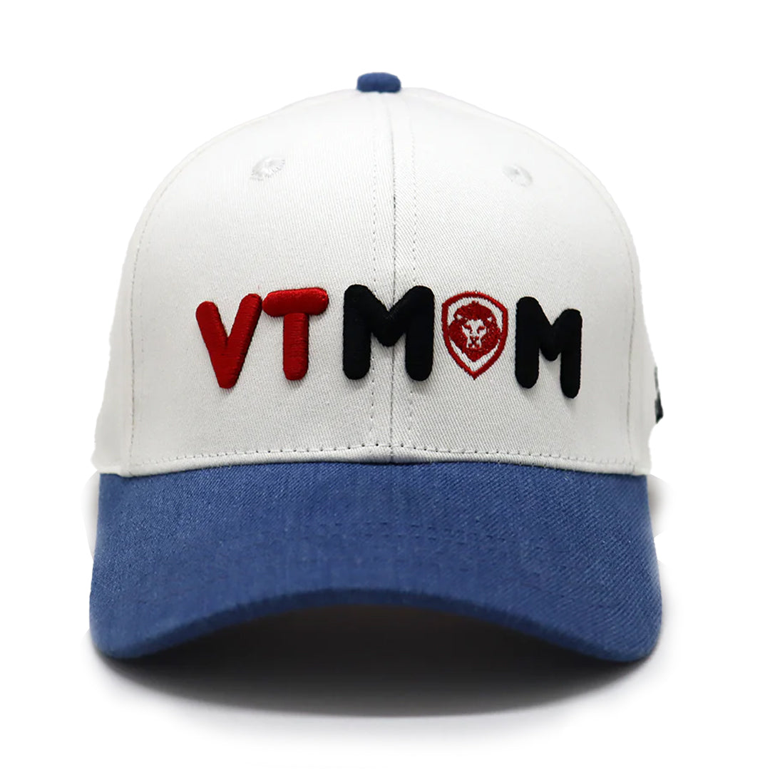 Future Looks Bright VT MOM White & Denim Dual Tone Snapback Hat