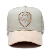 VT Shield Future Looks Bright Peached Suede Brim with leather strap Hat
