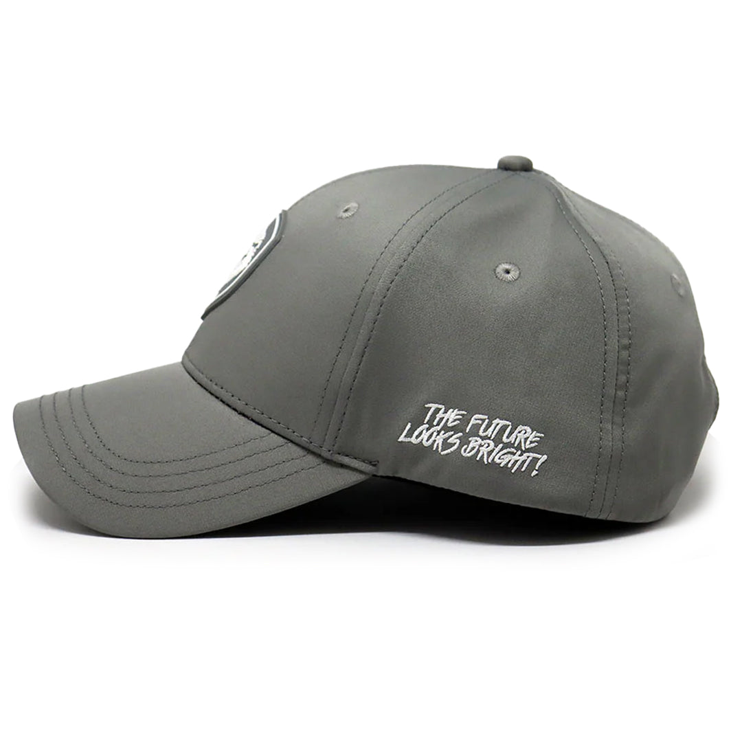 VT Shield Logo Future Looks Bright Grey Snapback Hat