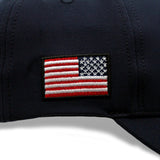 FLB Navy USA Flag Hat