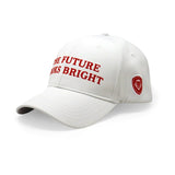 The Future Looks Bright White Election Snapback hat