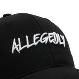 Allegedly Black & White Future Looks Bright Snapback Hat