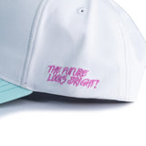 VT Shield Logo Future Looks Bright Miami Vice Snapback Hat