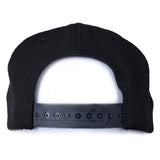 VT Shield Logo Future Looks Bright Black & White Snapback Hat