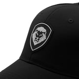 VT Shield Logo Future Looks Bright Black & White Snapback Hat