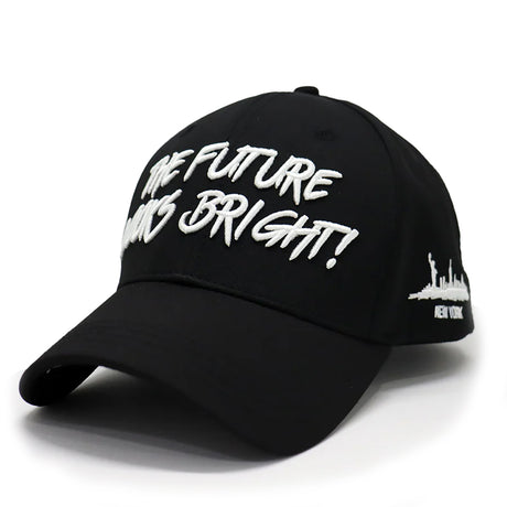 New York State Future Looks Bright Black Snapback Hat