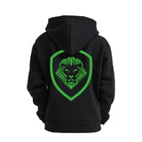 Kid's Future Looks Bright Green Lion Premium Pullover Hoodie