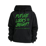Kid's Future Looks Bright Green Lion Premium Pullover Hoodie